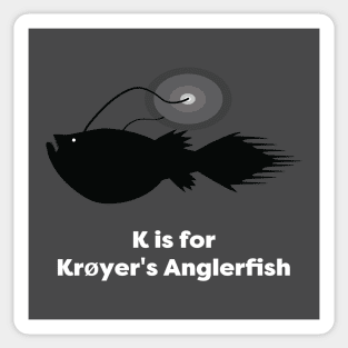 Krøyer's Angler Fish Sticker